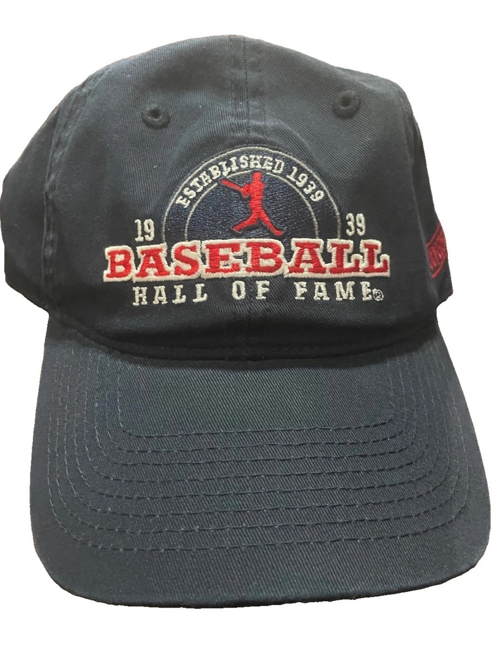 NWT National Baseball Hall of Fame Cooperstown NY Navy Hat Cap Gear For Sports